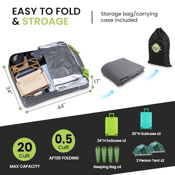 Découvrez notre test détaillé du sac de toit étanche Sailnovo 580L : capacité, installation, étanchéité et avis pour vos voyages en voiture en toute sérénité. 