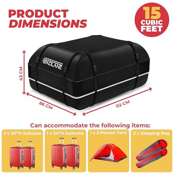 Découvrez notre test complet du sac de toit étanche Gadlane 4, 5 m³ : capacité, étanchéité, installation et avis clients pour choisir le meilleur rangement auto.