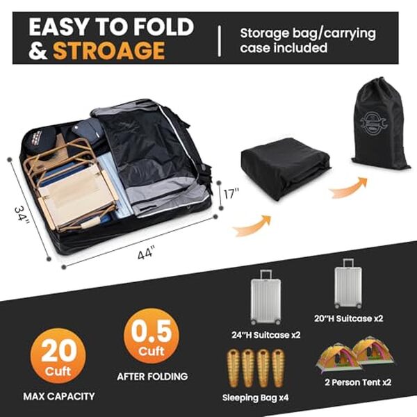 Découvrez notre test détaillé du sac de toit Sailnovo 580 L pliable : capacité, étanchéité, installation et avis pour bien choisir votre coffre de toit.