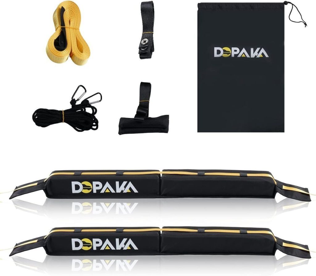 Test des barres de toit souples universelles pour kayak et plus