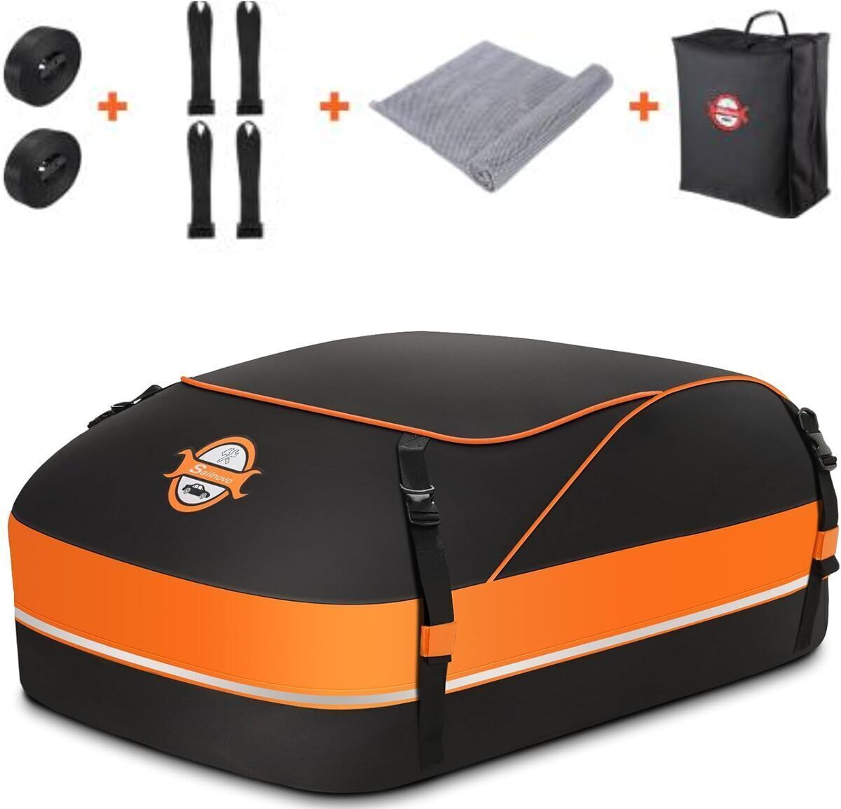 Test du coffre de toit Sailnovo : 430L pliable et étanche