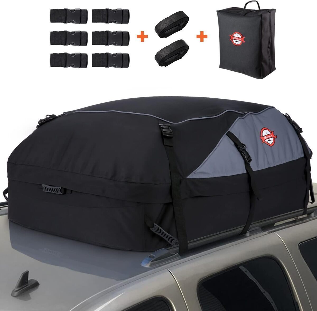 Test : sailnovo sac de toit voiture 580 L, rangement pratique