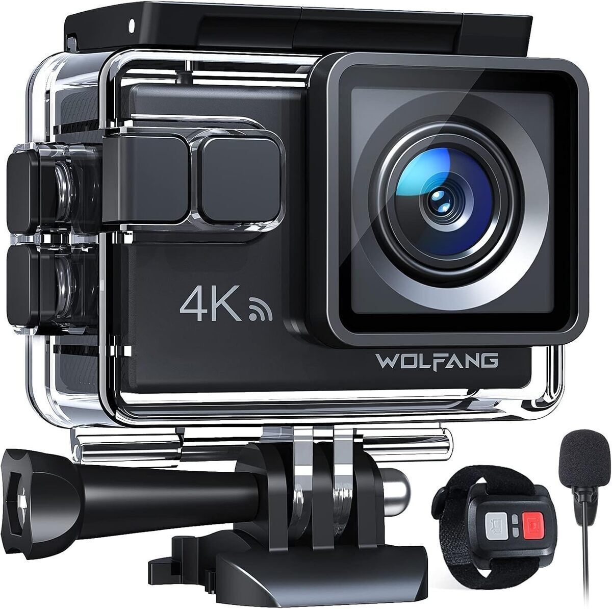 Test de la caméra sport Wolfang GA100 4K : performance et polyvalence