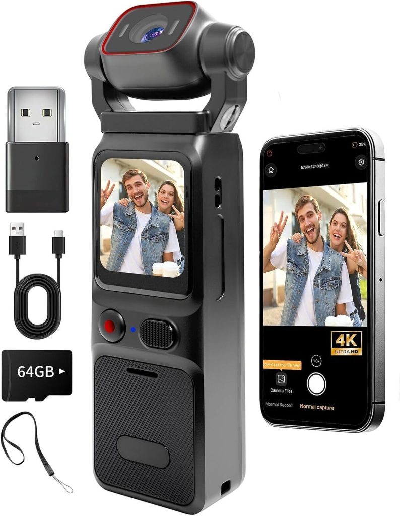 Test de la NinjaCam 4K : caméra portable et stable pour vlog et sport