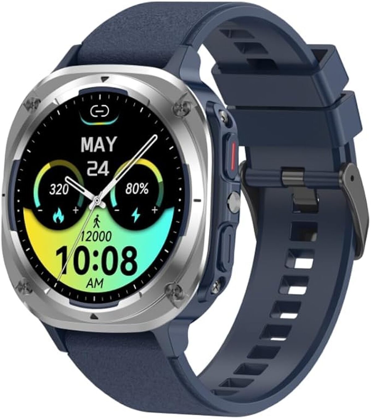 Test montre connectée HD 1.45", étanche IP68 pour sportifs