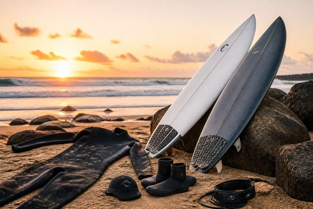 Équipement de surf : la qualité et l'innovation de Rip Curl