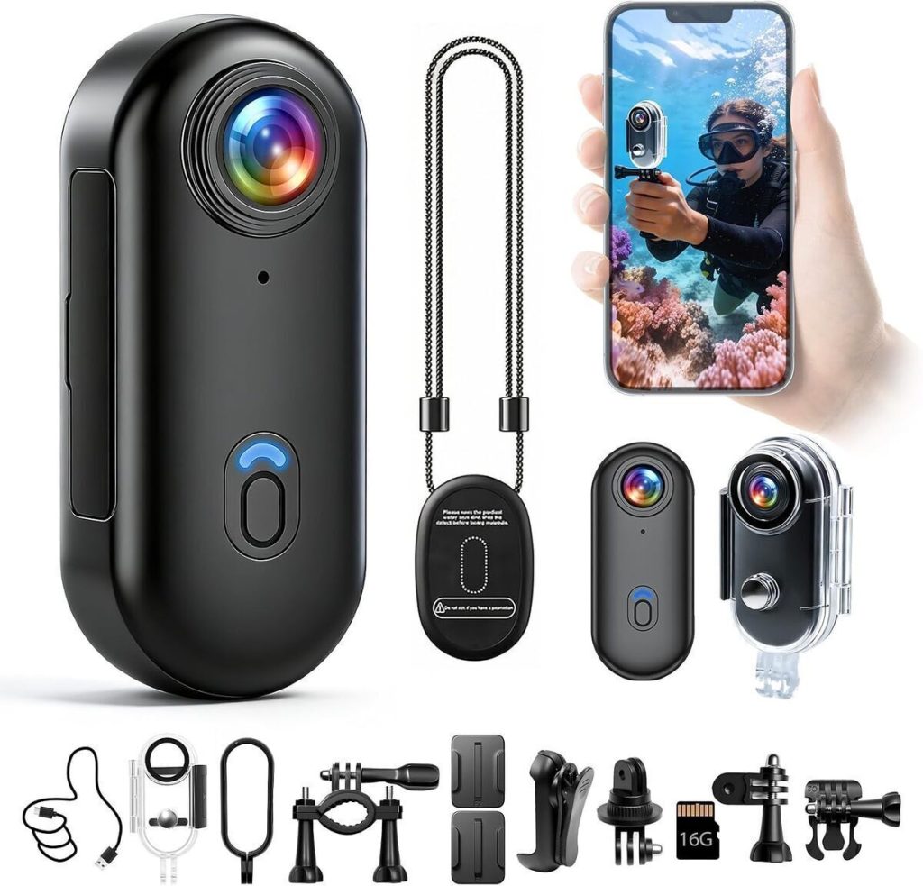 Test caméra d'action yccniu wifi 4k : polyvalence étanche pour le sport