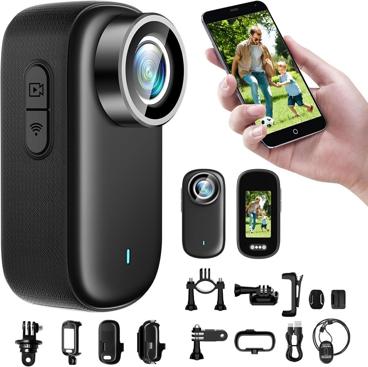 Test : caméra mini sport 4K WiFi, performance et polyvalence