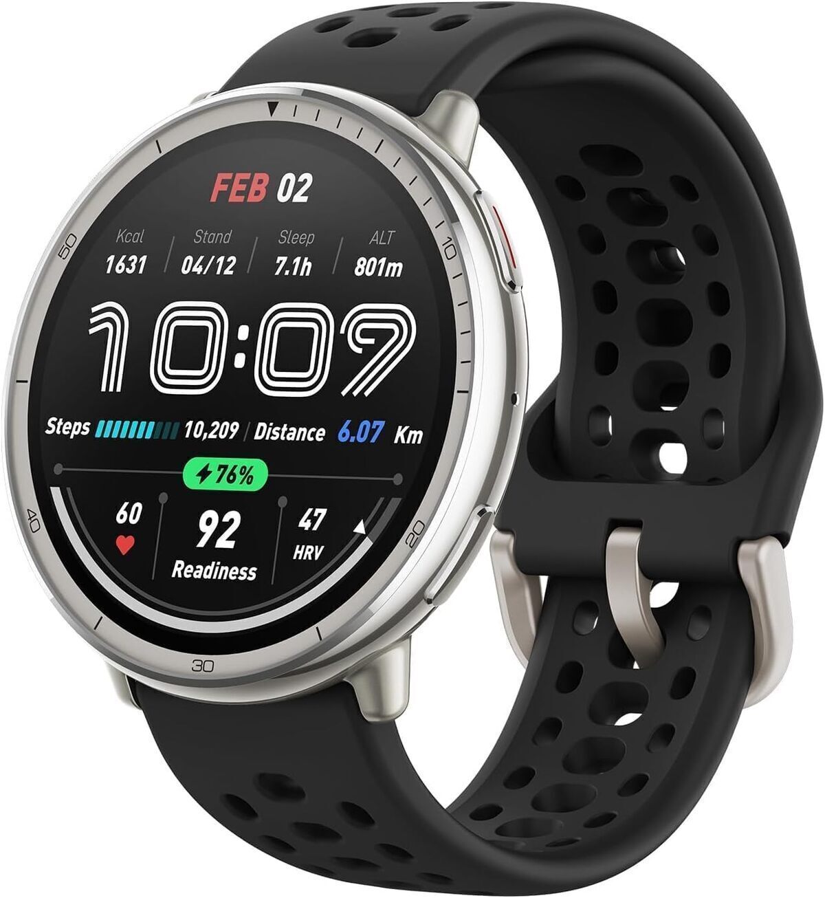 Test de la montre Amazfit Active 2 : gPS, contrôle vocal et 160+ modes sportifs